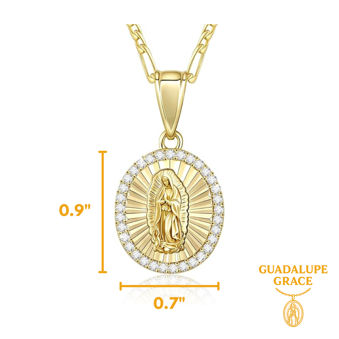 Virgen de Guadalupe Necklace