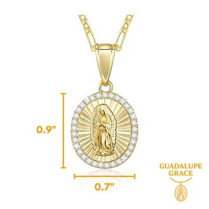 Virgen de Guadalupe Necklace